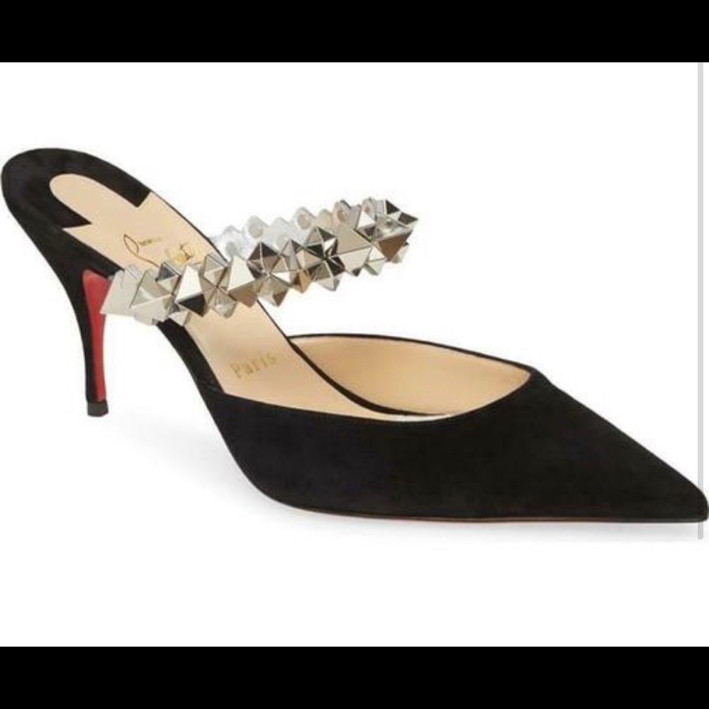 Christian Louboutin Black Planet Choc Heels